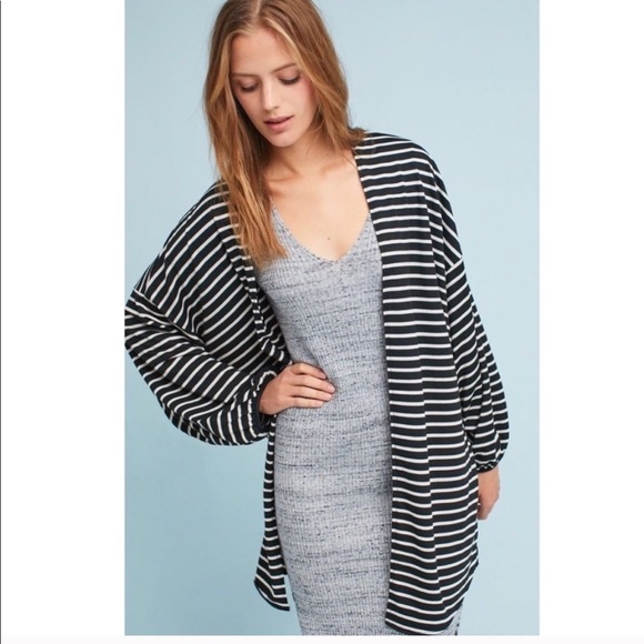 Anthropologie Sweaters - FIRM🔥Anthropologie Striped Dolman Cardigan